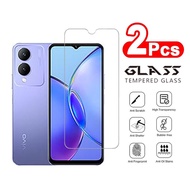 2 PCS Vivo Y17s Tempered Glass Film for Vivo Y27 Y36 5G Y35 Y33s Y22s Y20 Y20s Y20s G Y20i 2021 Y21 
