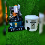 HITACHI ปั๊มอัตโนมัติ รุ่น WT-P100XX 100วัตต์ 220V ท่อดูด-ท่อออก 3/4" ระยะดูด 8เมตร ระยะส่ง 14เมตร แบบถังกลม ใบพัดทองเหลือง ปั๊มน้ำ มีความคงทน ส่ง KERRY