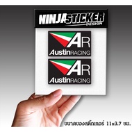 Austin RACING Stickers Motorcycle Cool
