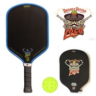 Bread & Butter Loco Pickleball Paddle Hybrid Azul, Multi-Layer T700 Textured Carbon Fiber Pickleball