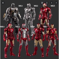 [MARVELSTORE] Synthetic Iron man Spider man ZDtoys model mk1, mk2, mk3, mk4, mk5, mk6, mk7, mk42, mk