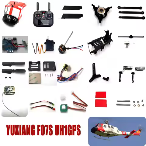 YUXIANG Yu Xiang F07S UH1GPS RC Helicopter Accessories Propellers Horizontal Axis ESC Motherboard Mo