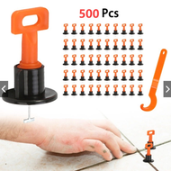 (จัดส่งฟรี+COD)500 ชิ้น ตัวปรับระดับกระเบ อุปกรณ์ปรับระดับกระเบื้อง50ชิ้น ตัดกระเบื้อง ชุดปรับระดับก