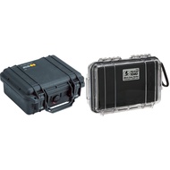 Select Bundle - Pelican 1200 Case with Foam (Black) and Pelican 1040 Micro Case (Black/Clear)