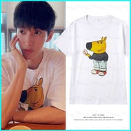 BH2 SEVENTEEN Lee Seok Mi DK CHILL GUY My New Character bear T-shirt short sleeve top HB2