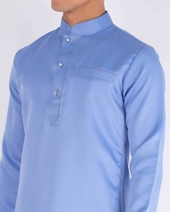 Baju Melayu Smokey Blue by ADNAA