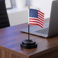 Pride Small Flag Stand Office Desk Holder Indoor Post  longyt