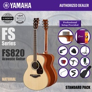 Yamaha FS820 NT FS Series Concert Size Solid Top Acoustic Guitar 40" - Natural