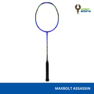 Maxbolt Assassin (4UG5) badminton racket + string & grip