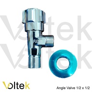 Angle Valve 1/2" x 1/2" Stainless Steel one way Angle Valve