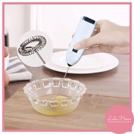 Mini Stainless Electric Egg Beater Milk Frother Drink Frother Mixer Kitchen Baking Tools Pengacau El