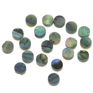 KAISH 20pcs Natural Paua Abalone Shell Inlay Fingerboard Fretboard Dots for Guitar Bass Ukulele Banj