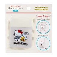 Sanrio 日本正版 Hello Kitty 迷你透明袋仔貼紙