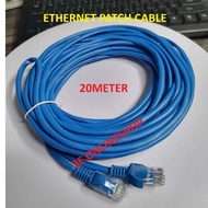 CAT6 Ethernet Cable High Speed Gigabit 1000Mbps RJ45 Lan Cable 20METER BLUE