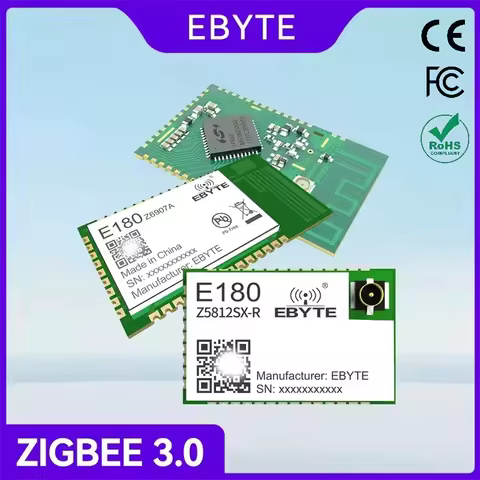 4PCS ZigBee 3.0 Wireless Module 2.4GHz EBYTE E180-Z5812SX E180-Z8910SX E180-ZTouch Link Smart Home S