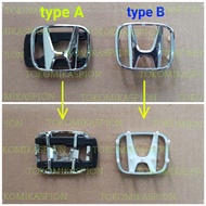 Emblem logo emblem badge steering wheel honda jazz fit ge8 Civic fd -