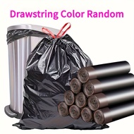 TEMU 3 Rolls 45pcs Black Drawstring Trash Bags | Suitable For Small Trash Cans Up To 23cm/9.06inch, 