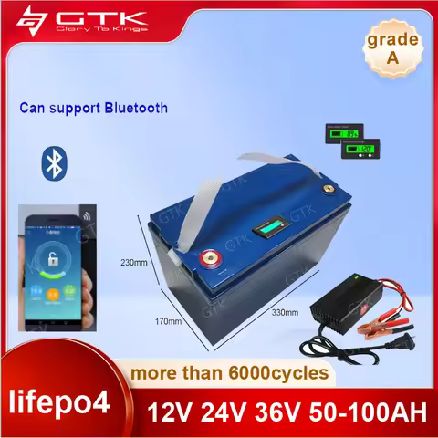 12V 12.8V 16V 24V 36V 100AH 100A 120Ah 150Ah 40Ah 50AH 60Ah 60A 80Ah lifepo4 lithium battery pack de