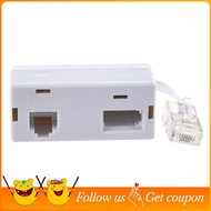 RJ45 Plug to BT RJ11 Secondary Splitter Telephone Adapter