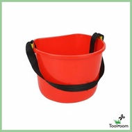 [Toolroom] Fertilizer Spreader Adjustable Shoulder Strap Basket Gardening Object for Farming Equipme