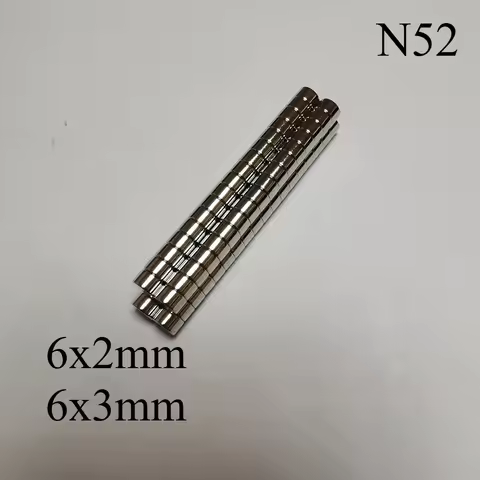 N52 6x2 6x3 Standard Size Magnets round neodymium Testing Magnet Aimant Fridge Diy 6*2 6*3 Tiny Powe