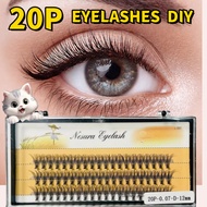 Thailand Spot False Eyelashes Scarecrow Internet Celebrity Hair 0.07 Thick 20 Single Tree Super Soft