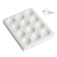 Spotting Cavity Tile Plate 12 Cavity Porcelain