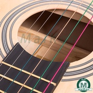 MaiKon 6Pcs/Set Acoustic Guitar String Set for Bass Ukulele Classical Guitar