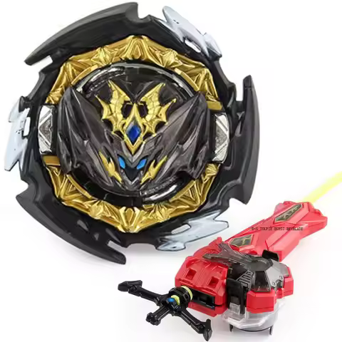 B-X TOUPIE BURST BEYBLADE metal fusion launcher BURST DB Booster B-180 Dynamite Belial.Nx. new Launc
