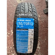 NEW TYRE FORTUNE 155 70 12 TAYAR KANCIL TAHUN BARU