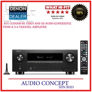 Denon AVC-X3800H 8K Video And 3D Audio Experience From A 9.4 Channel Amplifier+Free Gift