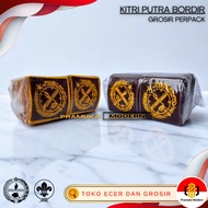 Wholesale 50 & 100 pcs men's pocket buds with yellow and brown trim bet kitri putra