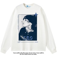 VEGA88 *CRO* Oversized longsleeve t-shirt | Oversized t-shirt | White t-shirt | Vintage tee