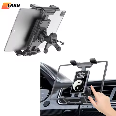 Tai Chi Car Air Vent Holder Mount, Stand Compatible with 7" - 12.9" Tablets iPad ,4" - 7"Folding Scr