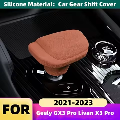 For Geely GX3 Livan X3 Pro 2021‑2023 Car Gear Shift Head Cover Kit Automatic Transmission Anti-slip 