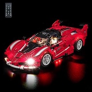 LocoLee Light kit Compatible with Lego 42212 Ferrari FXX K - No Model Only Light, LED Lighting Acces