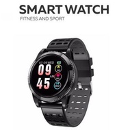 全防水智能手錶 【附送一條紅色錶帶】－ WHATSAPP WECHAT FB IG 信息提示／來電顯示／遙控音樂／血壓，心率監測／卡路里計算 ／計步器／睡眠監測 smart watch