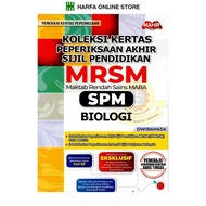 KOLEKSI KERTAS PEPERIKSAAN AKHIR SIJIL PENDIDIKAN MRSM SPM BIOLOGI