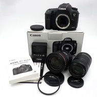 Canon EOS 7D MarkII 數位相機 EF 24-70mm/EF-S 55-250mm 鏡頭等 包含包裝盒