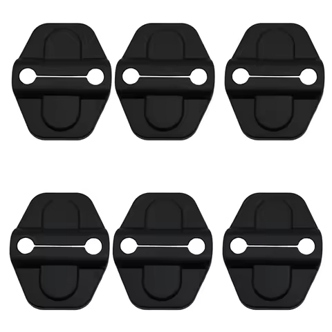 Door Lock Cover Buckle Decor Trim 2018-2024 for Jeep Wrangler JL JLU 4XE Unlimited Sahara Sports Rub