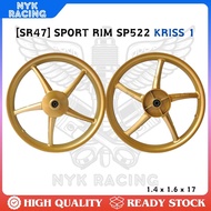 [SR47] SPORT RIM SP522 KRISS 1 GOLD Automotive Motorcycle