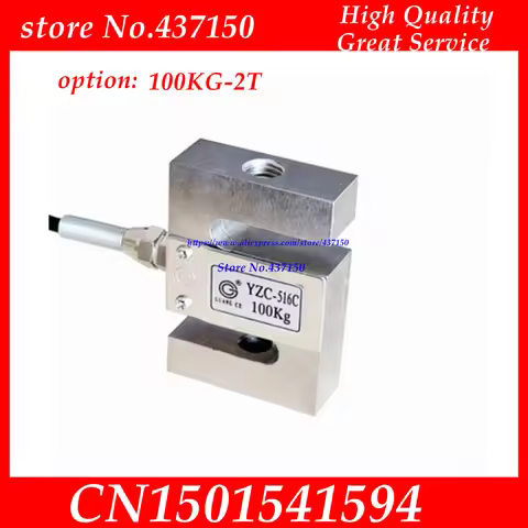YZC-516C S type weighing sensor 100kg 200kg 300kg 500kg 2000kg 1Ton 1.5Ton 2Ton 1T pull pressure sen