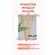 0.25sen (1pcs)  - PENUNJUK QURAN / PENANDA BUKU KOSONG