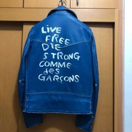 COMME des GARCONS x Lewis leathers 南青山限定