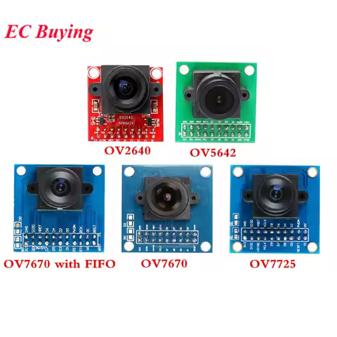 Camera Module OV7670 OV7725 OV5642 OV2640 OV7670 with FIFO CAM Module Image Sensor STM32 Supports VG
