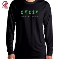 T-SHIRT  COTTON UNISEX LONG SLEEVE SHORT SLEEVE ISLAMIC JAWI DESIGN 24434