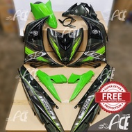 [NEW2023]Coverset LC135 V4 V5 V6 V7 Exciter MX Vietnam Hijau Lumut Yamaha LCV4 LCV5 LCV6 LCV7 Army Green Apple Body Set