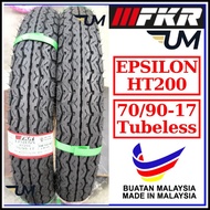 TUBELESS FKR MOTORCYCLE TYRE HT200 BUNGA TT100 DUNLOP 70/90-17 80/90-17 80/90-18 90/90-18 TUBELESS T