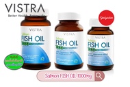 VISTRA Salmon Fish Oil 1000 mg Plus Vitamin E วิสทร้า น้ำมันปลาแซลมอน 1000 มก. ผสม วิตามินอี (ผลิตภัณฑ์เสริมอาหาร) 45/75/100แคปซูล