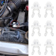 NOBELJIAOO 10Pcs Car Interior Bonnet Hood Rod Holder Clips Auto Accessories For Nissan 53452-90351 H